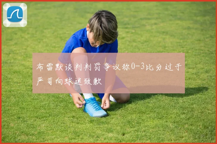 布雷默谈判判罚争议称0-3比分过于严苛向球迷致歉